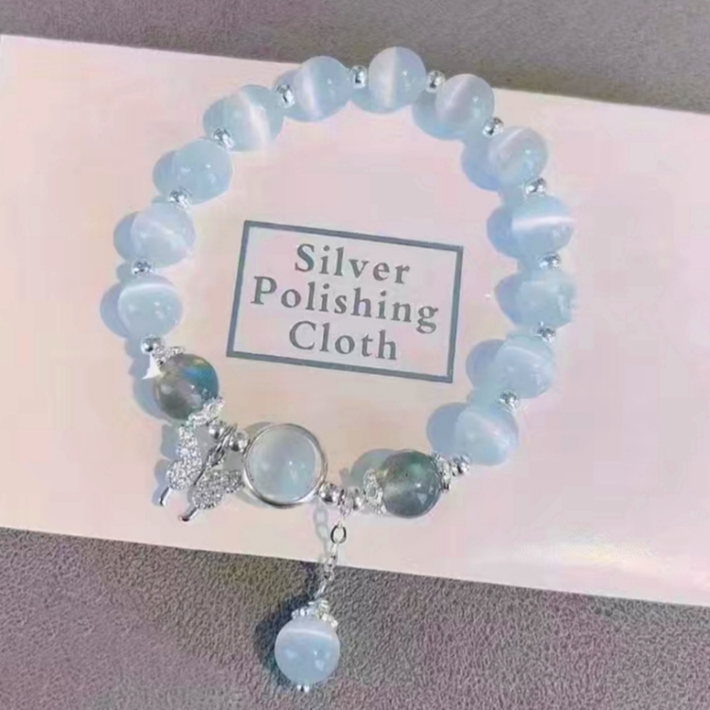 Butterfly Cat Eye Bracelet - Picture 4 of 4